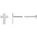 Cross Earrings