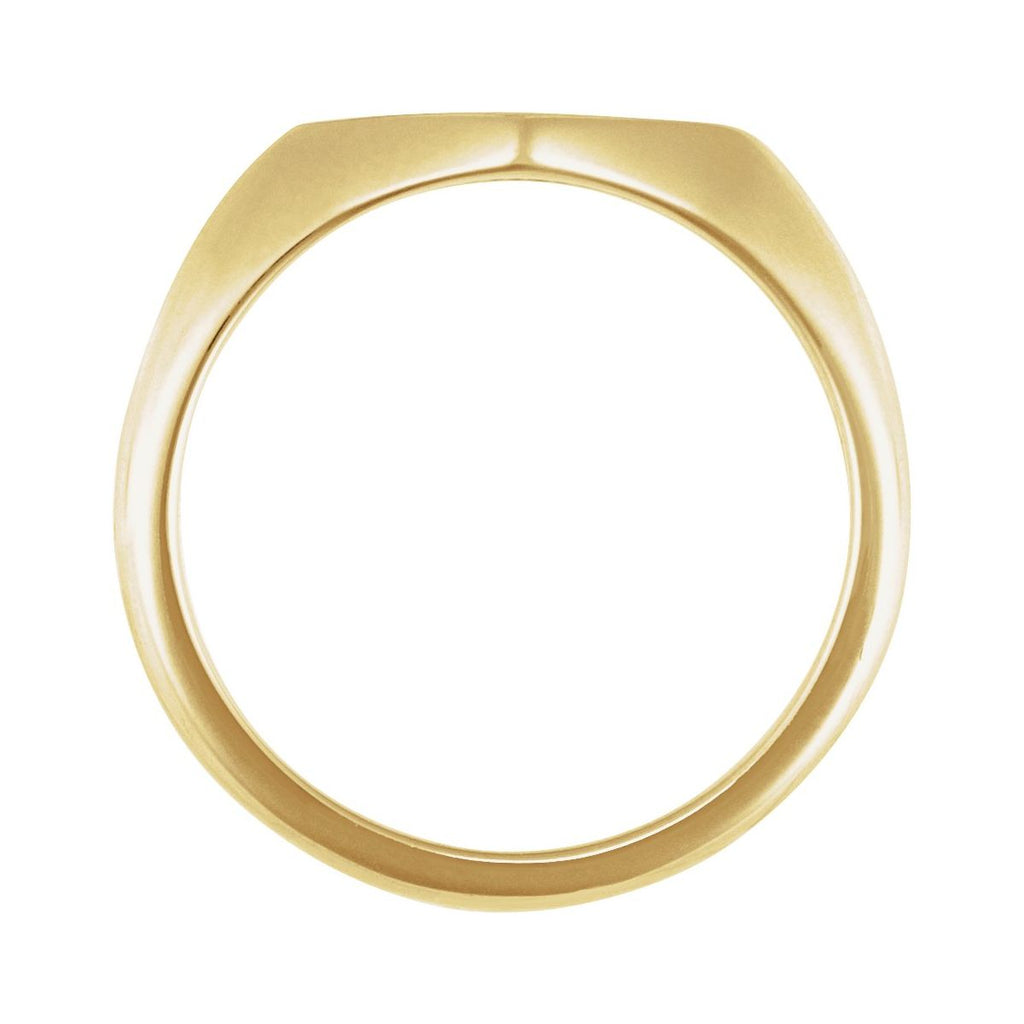 Geometric Signet Ring