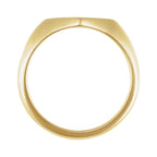 Geometric Signet Ring