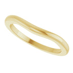 Round Side-Stone Peg Shank or Band