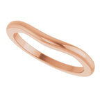 Round Side-Stone Peg Shank or Band