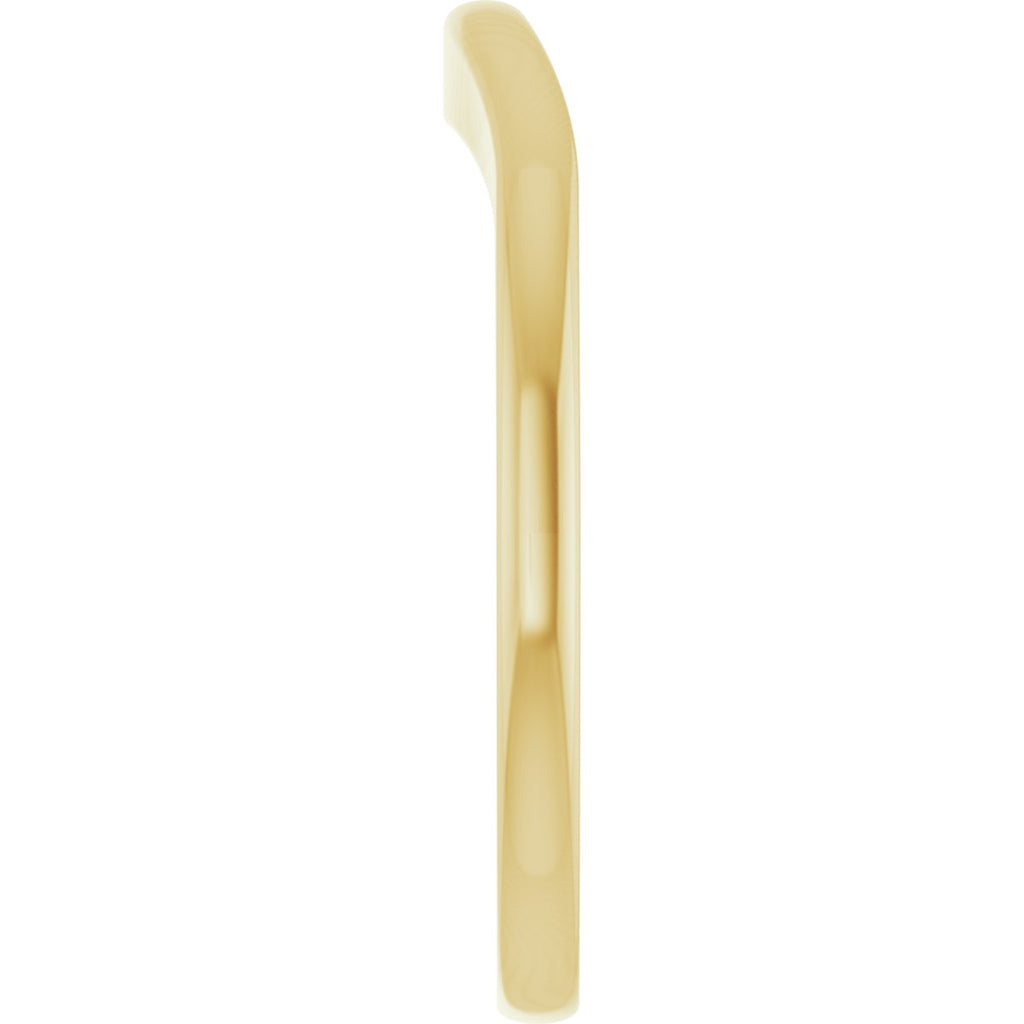 Round Side-Stone Peg Shank or Band
