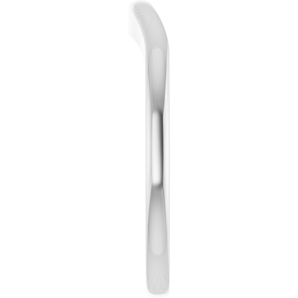 Round Side-Stone Peg Shank or Band