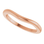 Round Side-Stone Peg Shank or Band