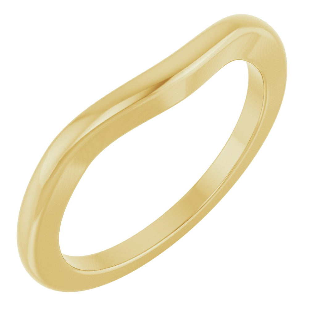 Round Side-Stone Peg Shank or Band