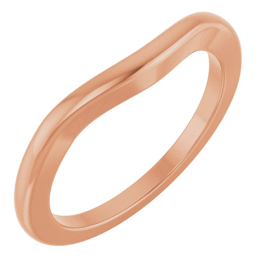 Round Side-Stone Peg Shank or Band