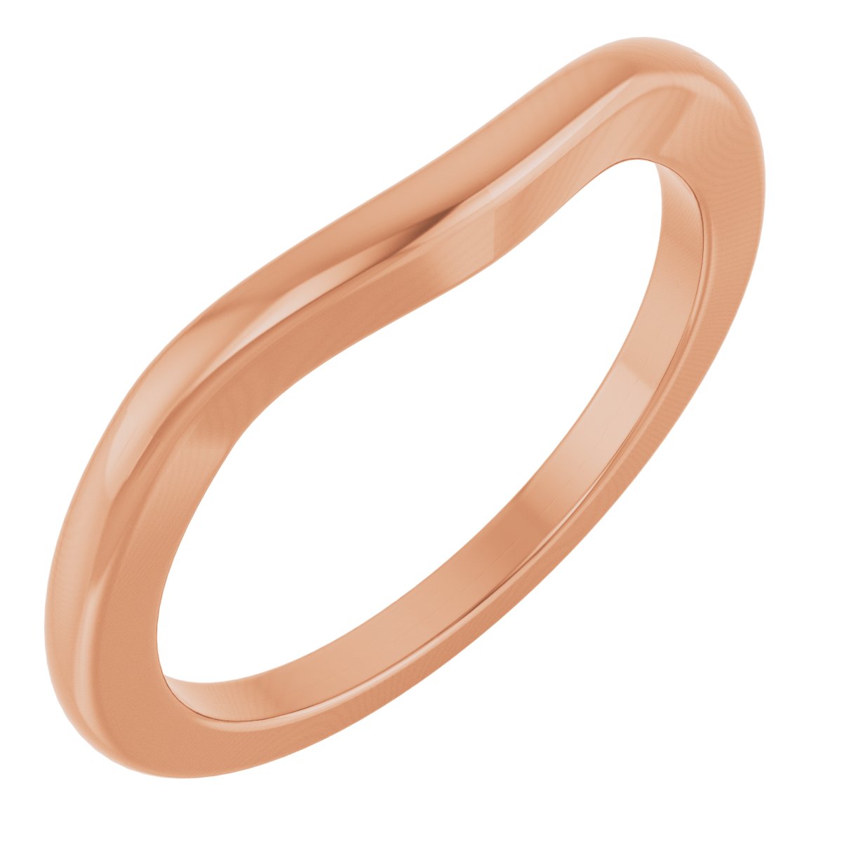 Round Side-Stone Peg Shank or Band