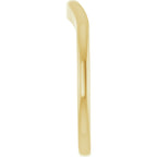 Round Side-Stone Peg Shank or Band