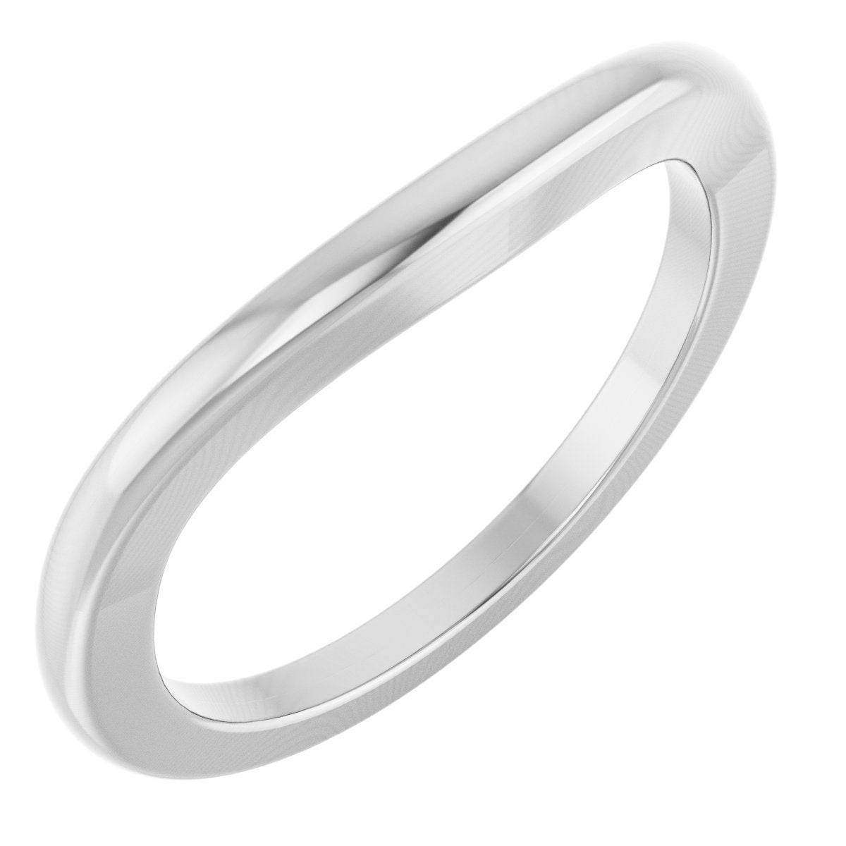 Round Side-Stone Peg Shank or Band