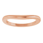 Round Side-Stone Peg Shank or Band