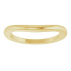 Round Side-Stone Peg Shank or Band