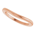 Round Side-Stone Peg Shank or Band