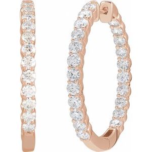 Inside-Outside Hoop Earrings