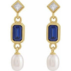 Accented Pearl Earrings