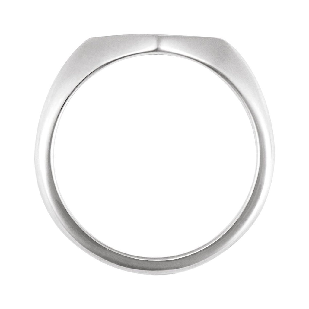 Geometric Signet Ring