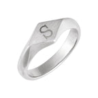 Geometric Signet Ring