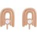 Geometric Earring Top