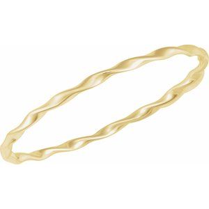 Twisted Bangle Bracelet