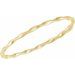 Twisted Bangle Bracelet