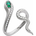 Accented Snake Ring