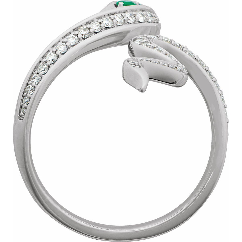 Accented Snake Ring