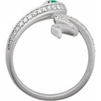 Accented Snake Ring