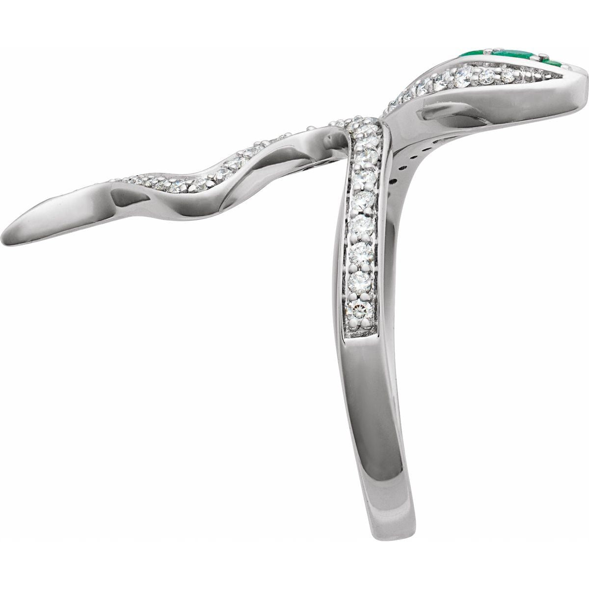 Accented Snake Ring