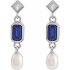 Accented Pearl Earrings