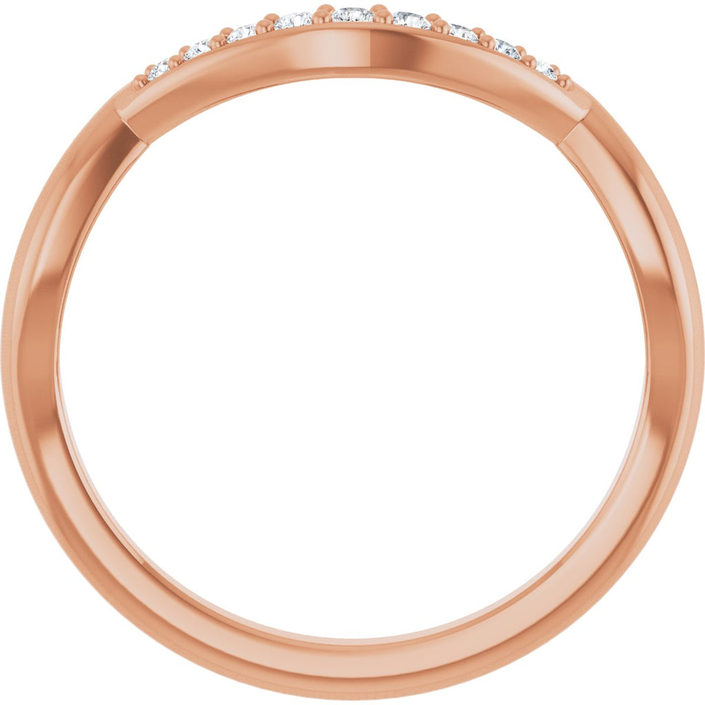 Double Claw-Prong Three-Stone Engagement Ring or Band