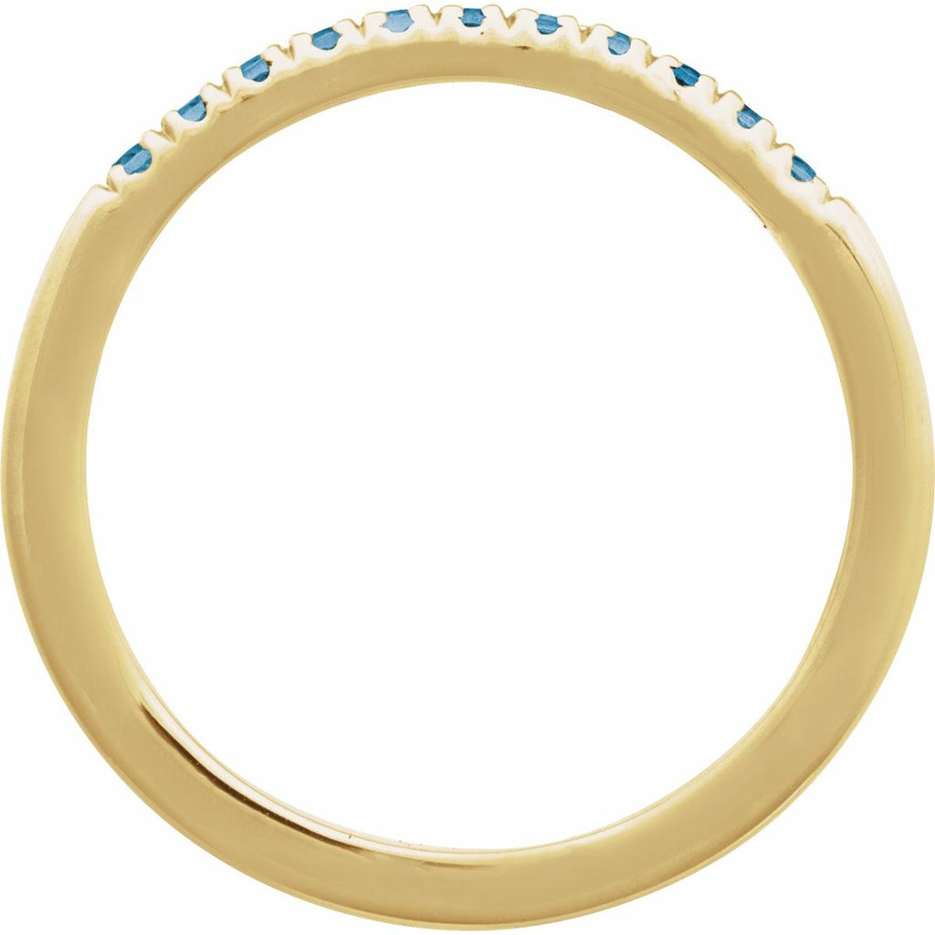 Birthstone Stackable Ring