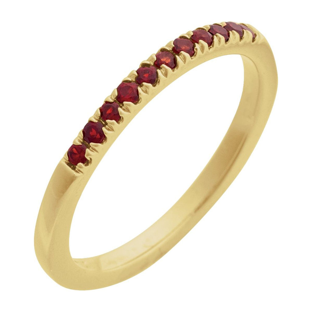Birthstone Stackable Ring
