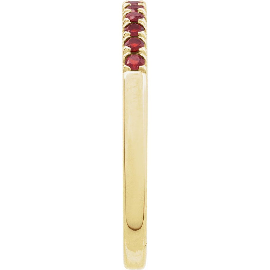 Birthstone Stackable Ring