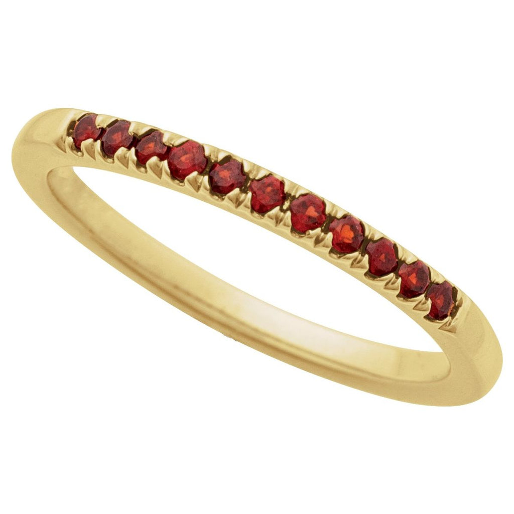 Birthstone Stackable Ring