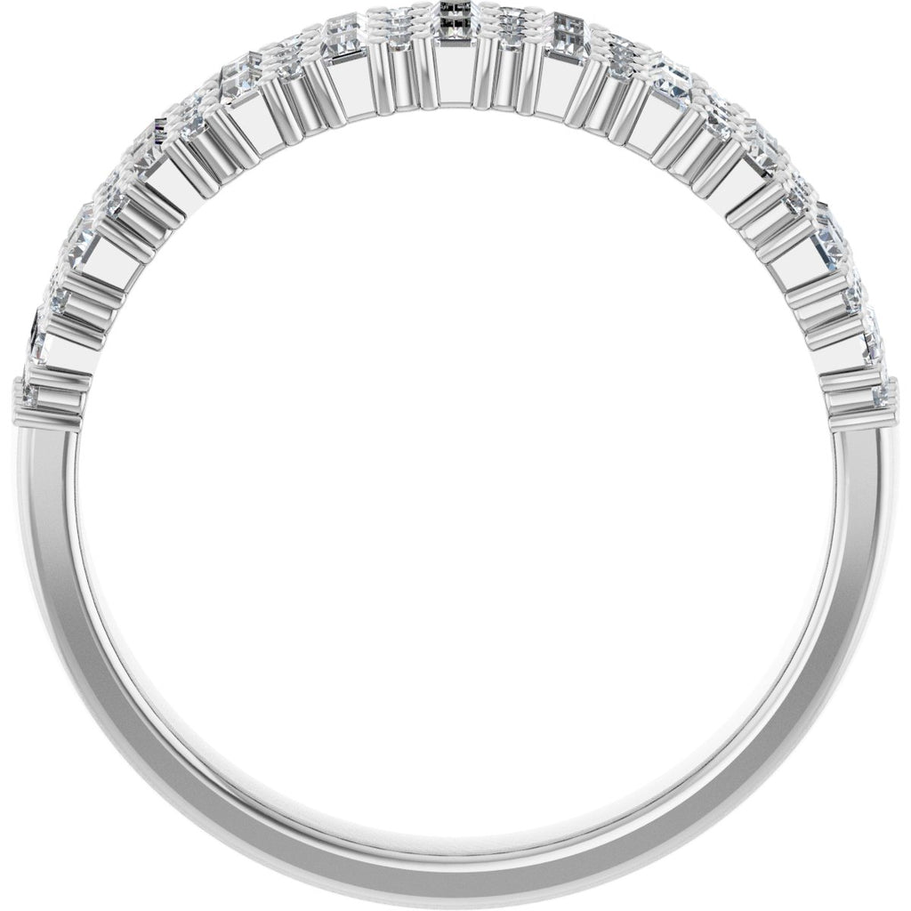 Double Row Anniversary Band