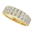 Double Row Anniversary Band