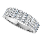 Double Row Anniversary Band