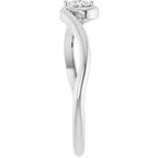 Solitaire Freefrom Ring