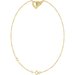 Interlocking Hearts Link Bracelet