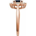 Halo-Style Ring