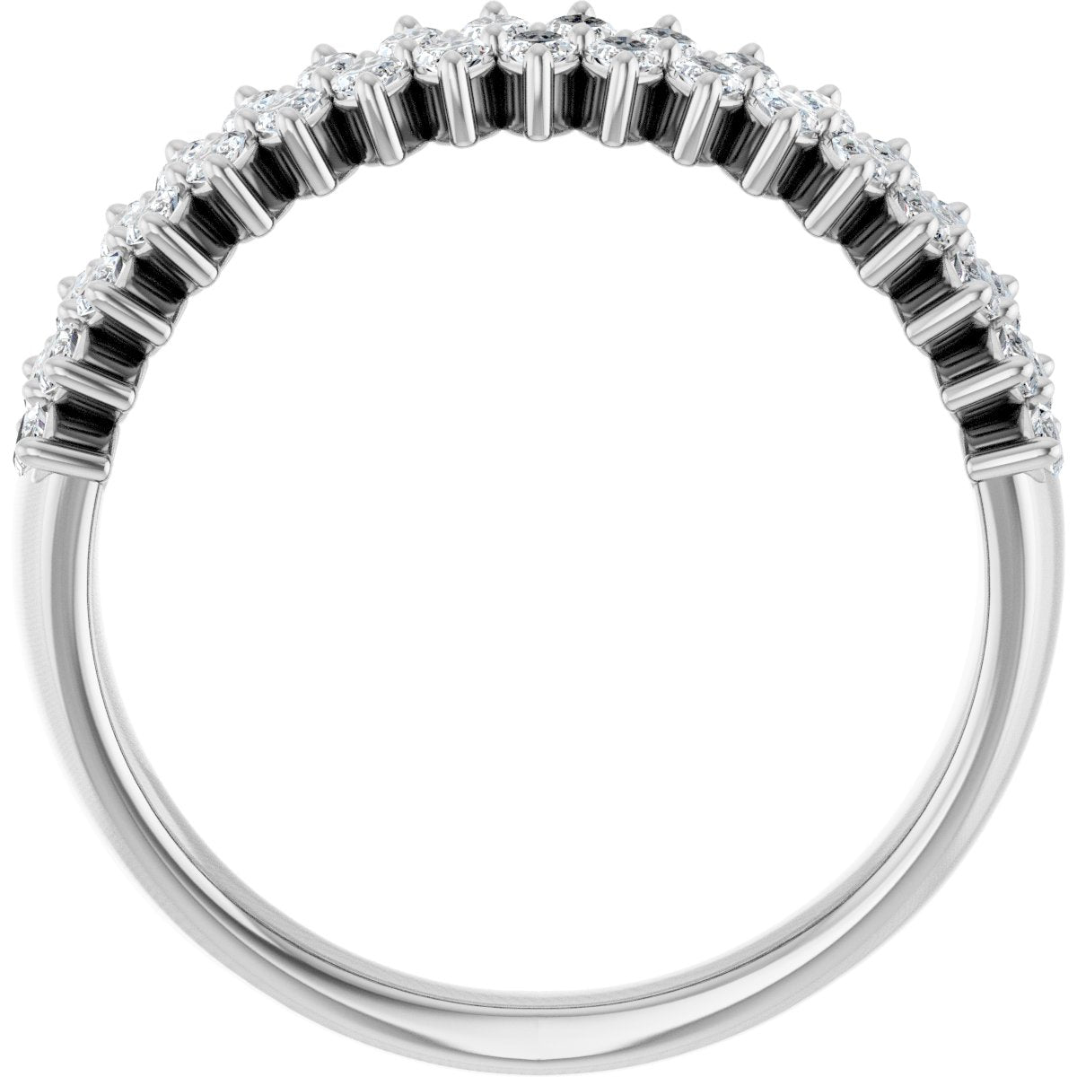 Double-Row Anniversary Band