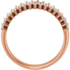 Double-Row Anniversary Band