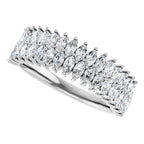 Double-Row Anniversary Band