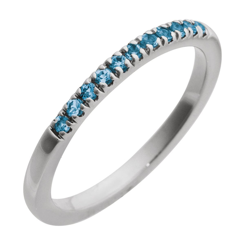 Birthstone Stackable Ring