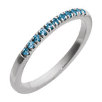 Birthstone Stackable Ring