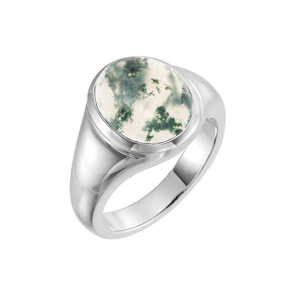 Bezel-Set Cabochon Ring