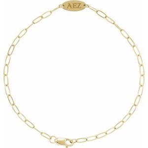 Engravable Oval Bracelet
