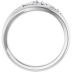 Accented Negative Space Ring