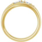 Accented Negative Space Ring
