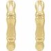 Bamboo Hoop Earrings