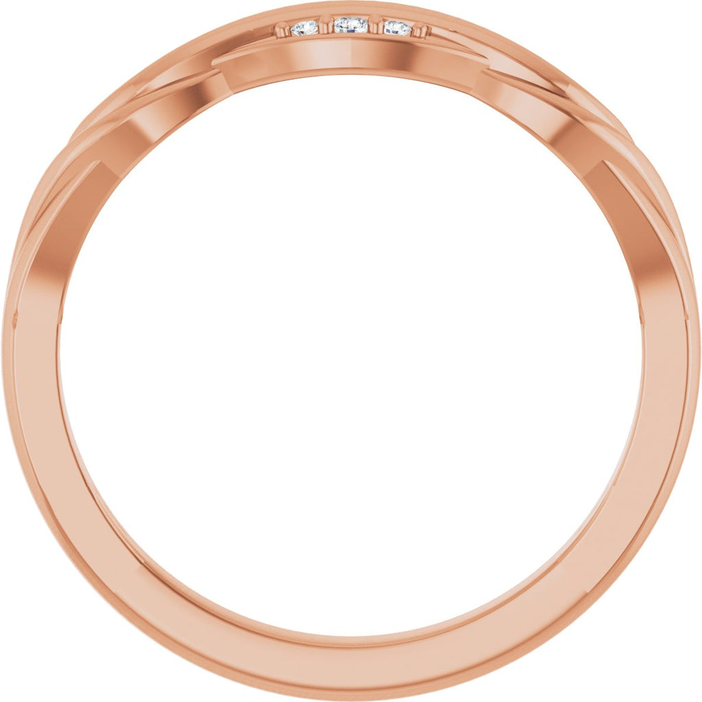 Accented Engagement Ring or Band